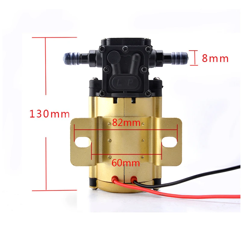 Imagem -03 - Universal Auto Priming Water Pump Gasolina Elétrica Diesel Water Pump Alta Potência 12v 24v