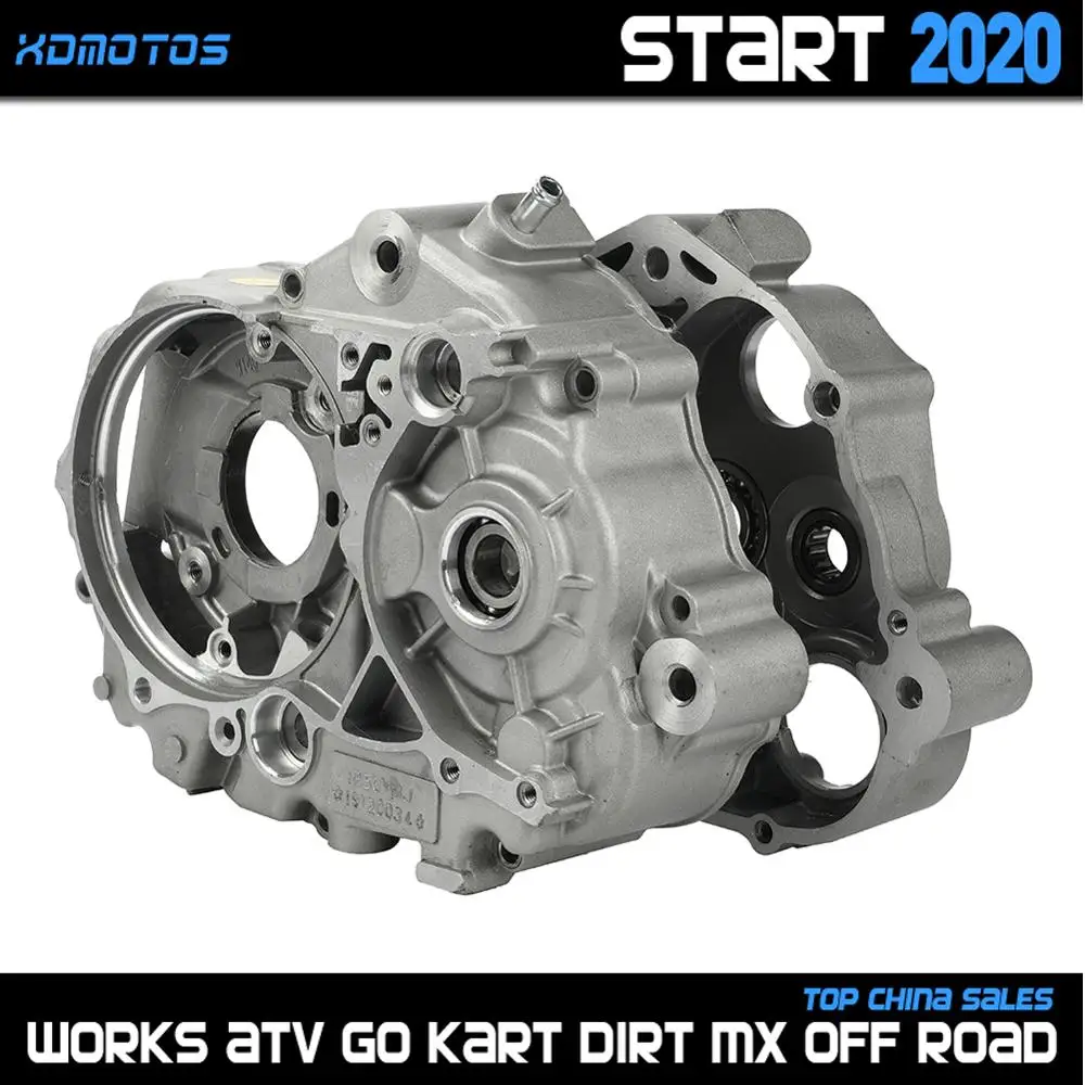 Motorcycle CrankCase Crank Case Kit For YX 140 YINXIANG 140cc W063 1P56FMJ Horizontal Kick Starter Engine Dirt Pit Bikes