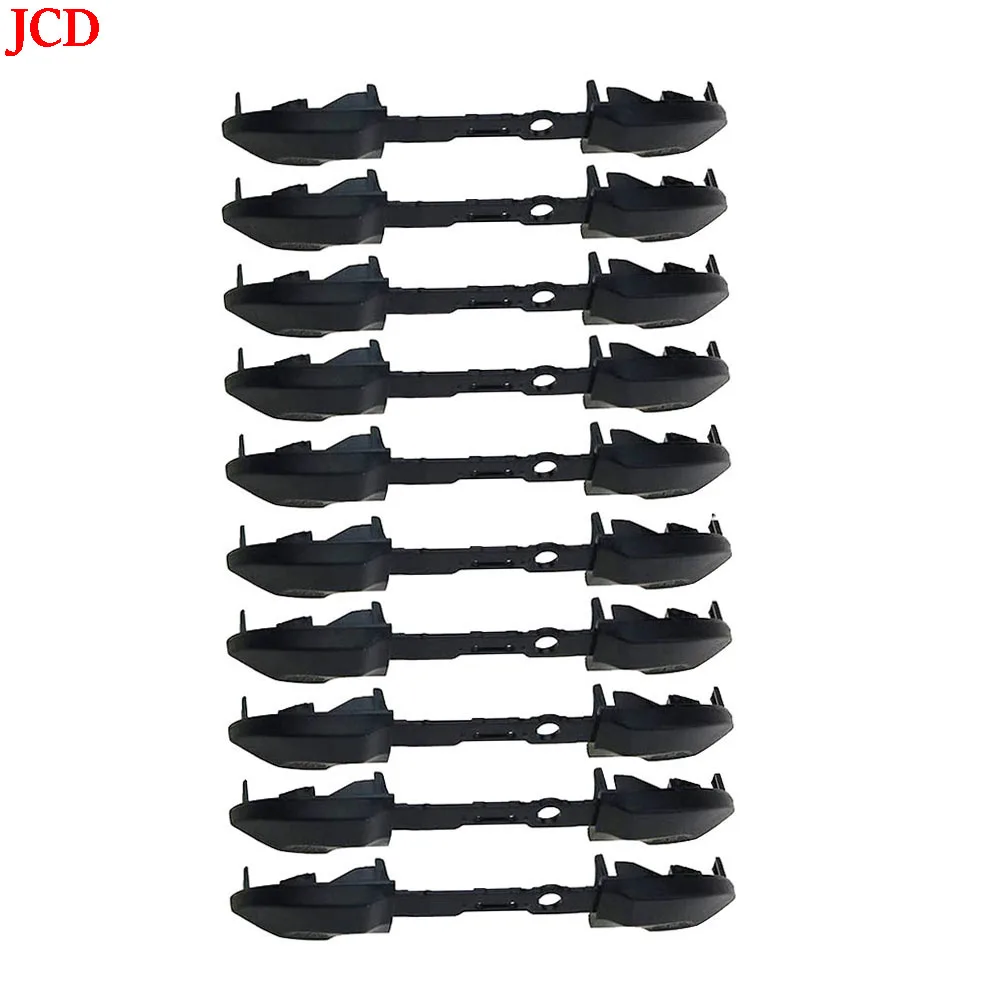 JCD 10 Sets Weiß Schwarz RB LB Stoßstangenknopf für XBox Serie S X Controller Trigger Surround Guide On Off Tasten Reparaturteil