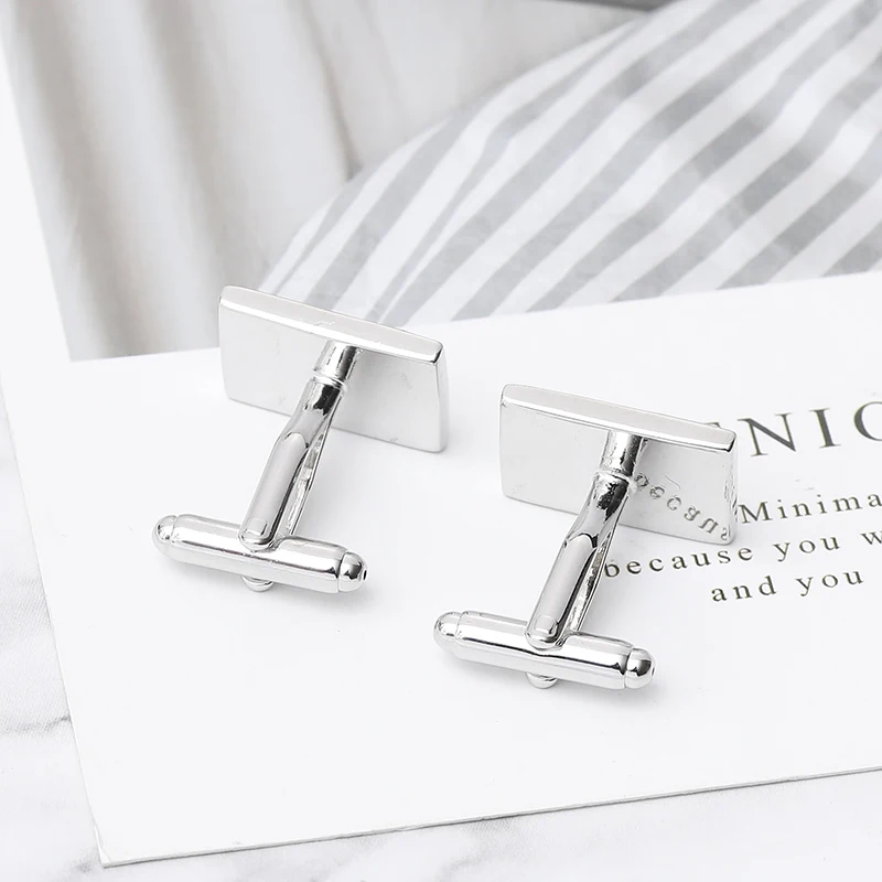 أزرار أكمام بتصميم العلم الإيطالي الرجالي ، أزرار أكمام مربعة باللونين الأحمر والأبيض والأخضر للرجال ، إكسسوارات حفلات العمل