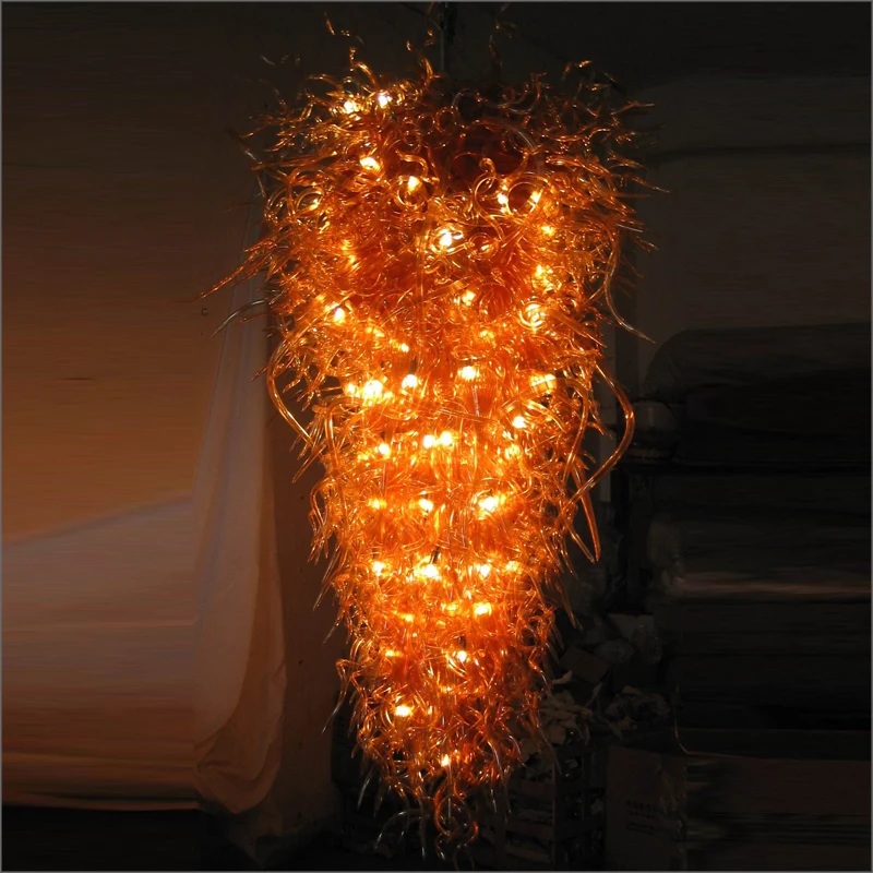 

New Arrival Cheap Price Small Chandelier Lighting Dale Chihuly Art Plates Chandelier Glass Dome Light