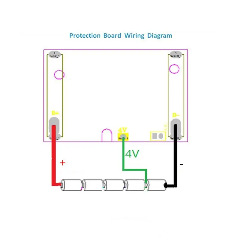 18V Battery Chip PCB Board 18650 Battery Charging for Protection Circuit Module Board Green for Makita BL1830 BL