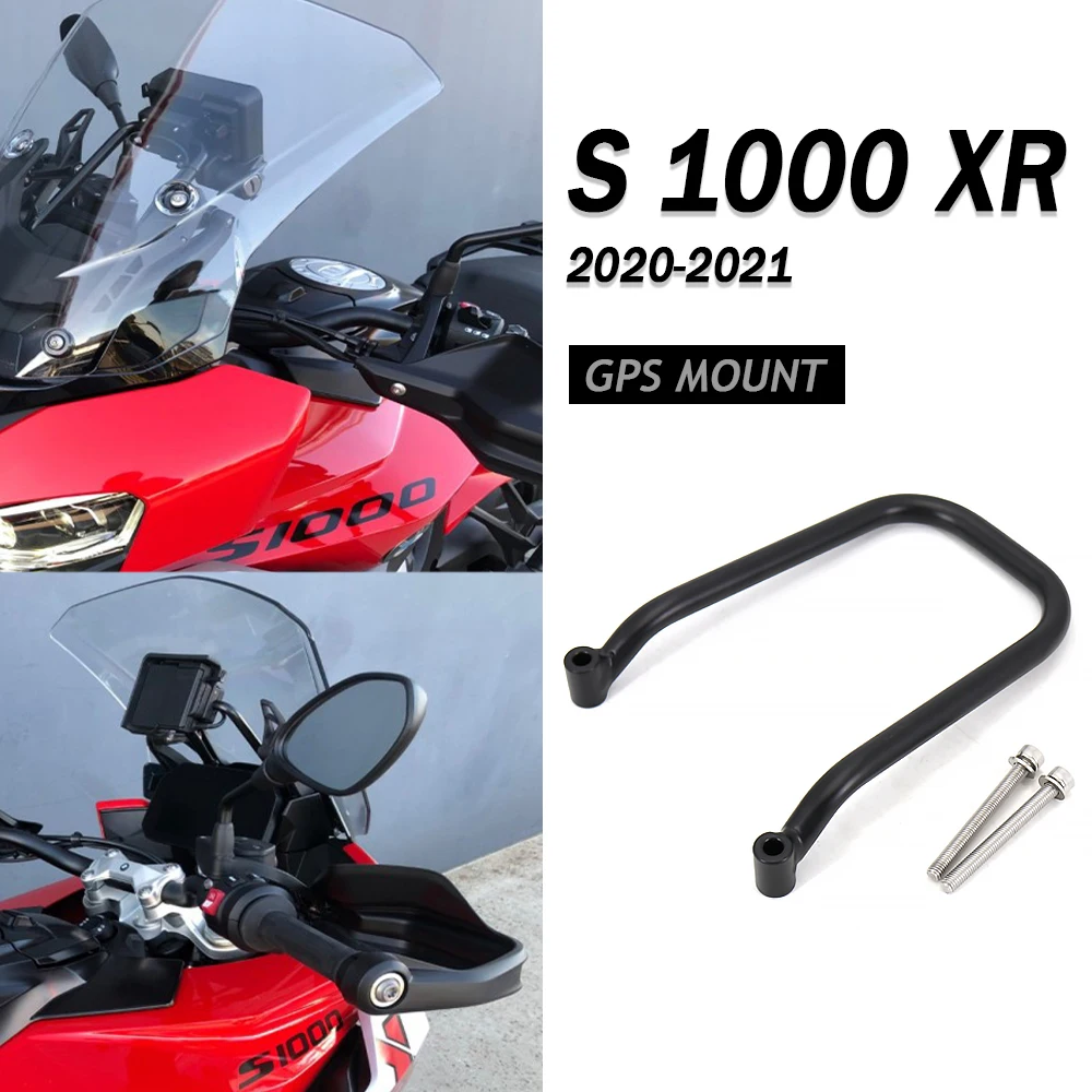 Motocicleta GPS e Smart Phone Suporte de Placa de Navegação, Adaptar Suporte, BMW S1000XR, S 1000 XR, 2020, 2021, 2022, 2023, 2024, Novo