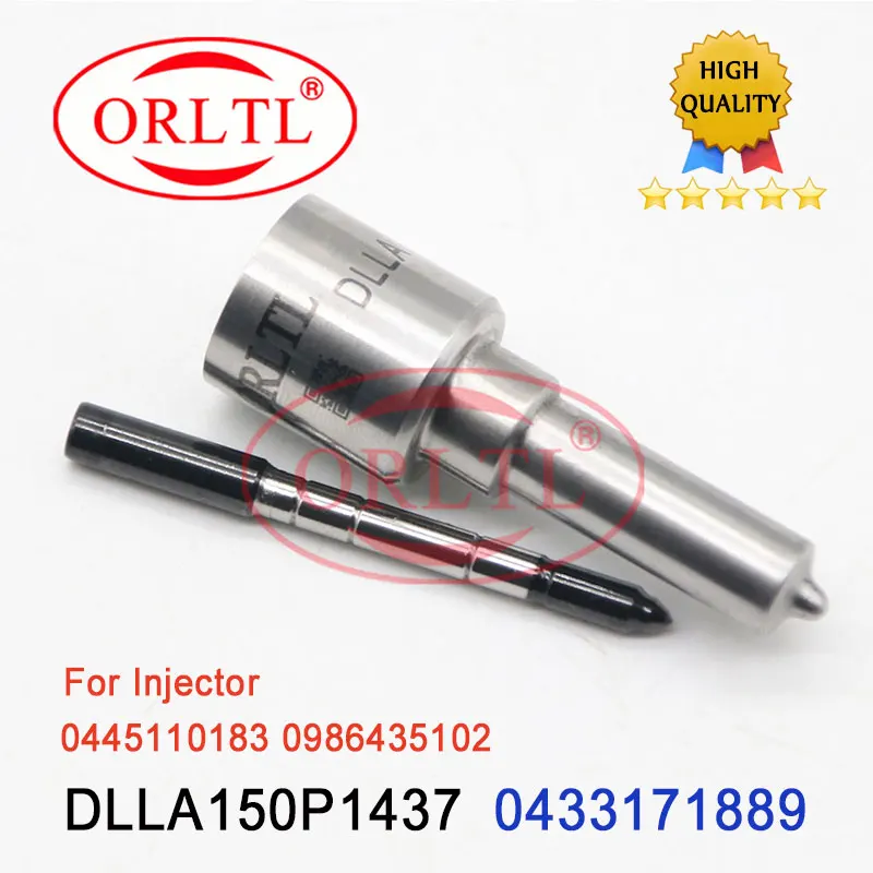 

Common Rail Injector Nozzle DLLA150P1437 DLLA 150P 1437 (0433 171 889) DLLA 150 P1437 DLLA 150P1437 for 0 445 110 183 0986435102