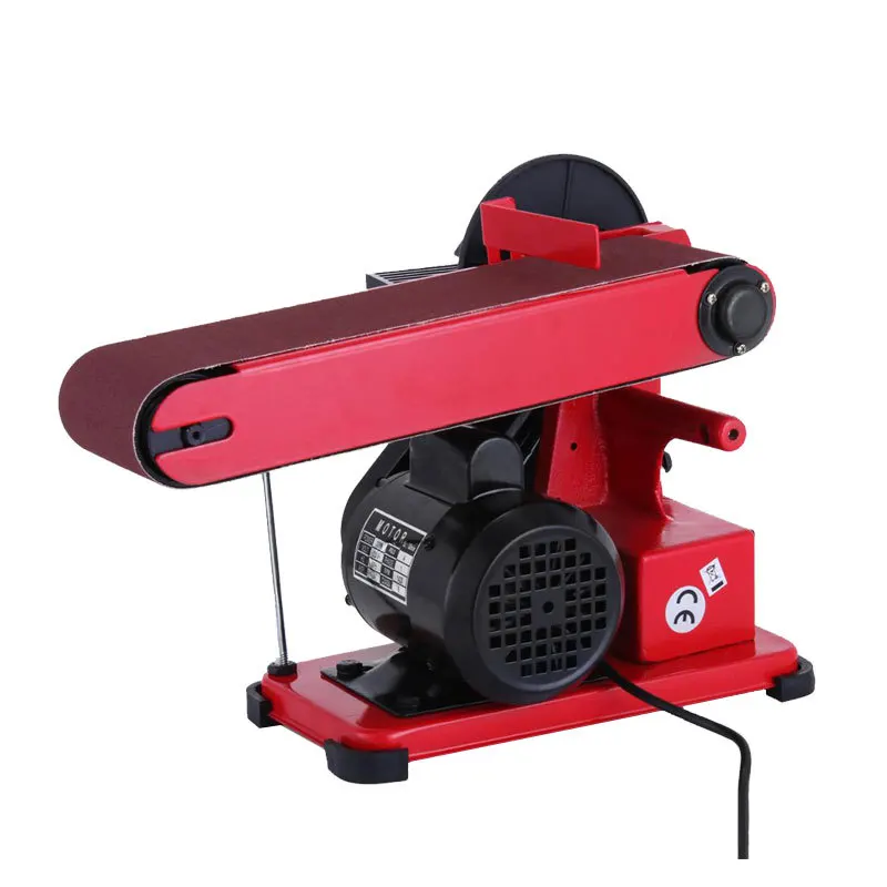 220V Sanding Belt Machine Board Surface Sanding and Polishing Machine Sanding Machine 915*100 mm Flat Sanding Belt Machine