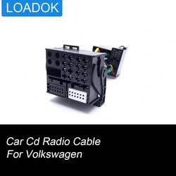 Auto Radio ISO Adapter Schalter 40 pin stecker weiblich Kopf zu 36 pin Männlichen Kopf Kabel RCD330 RCD510 RCD310 RNS510 für Volkswagen