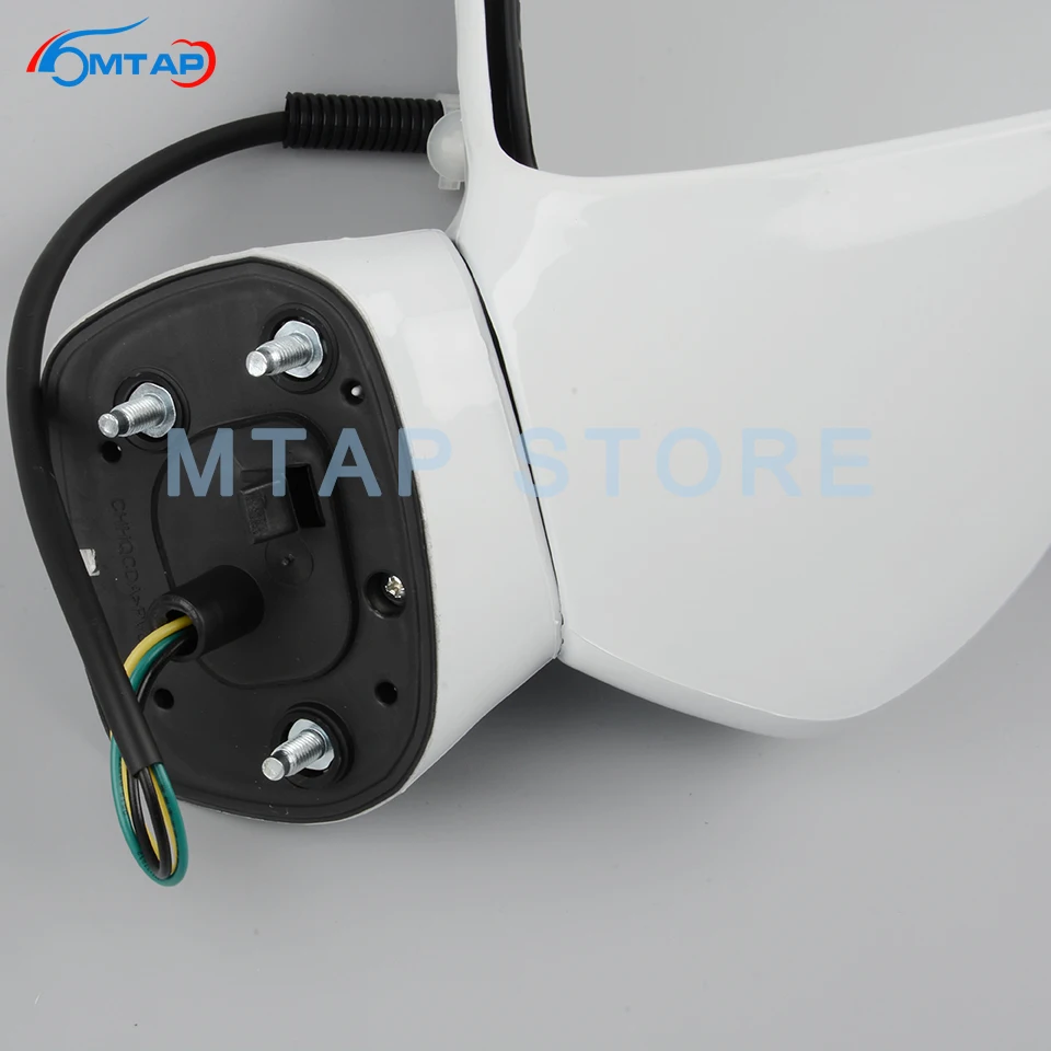 MTAP Outer Exterior Rearview Mirror Assy 3Pins Heated For Honda For Jazz/Fit GD 2003-2008 For City/Fit Saloon