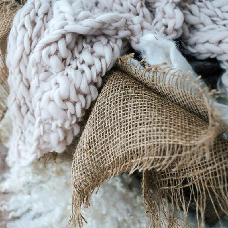 Baby chunky blanket photography props,Newborn Photography Blanket layer