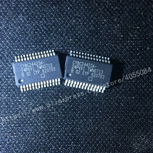 3PCS New Original 100% Quality CY8C24423A-24PVXI  CY8C24423A 8-bit MCU IC MCU 4K FLASH 256B SRAM