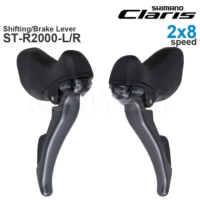 SHIMANO CLARIS ST-R2000 2x8 Speed Shifter DUAL CONTROL LEVER ST-R2000-L ST- R2000-R 2x8-speed for Road bicycle Parts Original - AliExpress