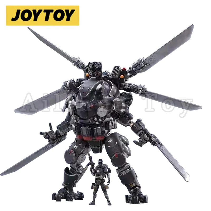 JOYTOY 1/25 Action Figure Mecha Iron Wrecker 05 Orbital Combat Mecha Night Attack Type Anime Model Toy