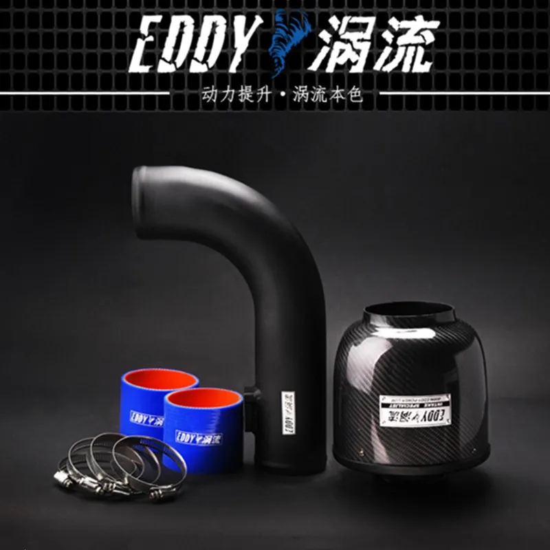 EDDY Intake System Air Intake Pipe & Carbon Fiber Air Filter for Chevrolet Malibu 1.5T 1.6T 2.0 / 2.4 2012-2019 Car Engine Parts