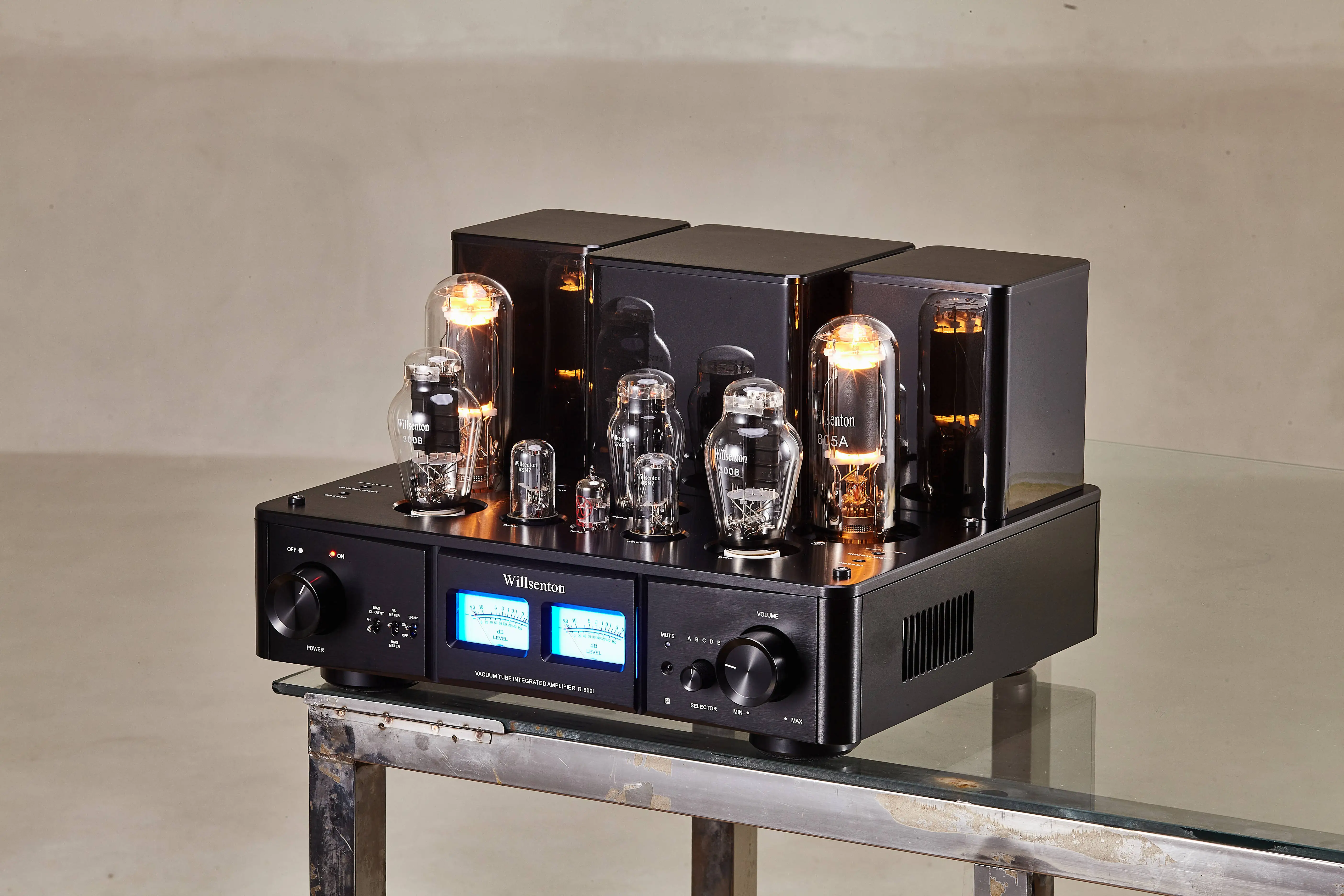 Willsenton R800i 300B 845 /805 Tube Single-Ended Class A Integrated & Power Amplifier Balanced XLR Input Hi Fi Amp