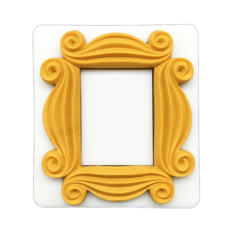 Photo Frame Shape Silicone Mold Sugarcraft Chocolate Cupcake Baking Mold Fondant Cake Decorating Tools