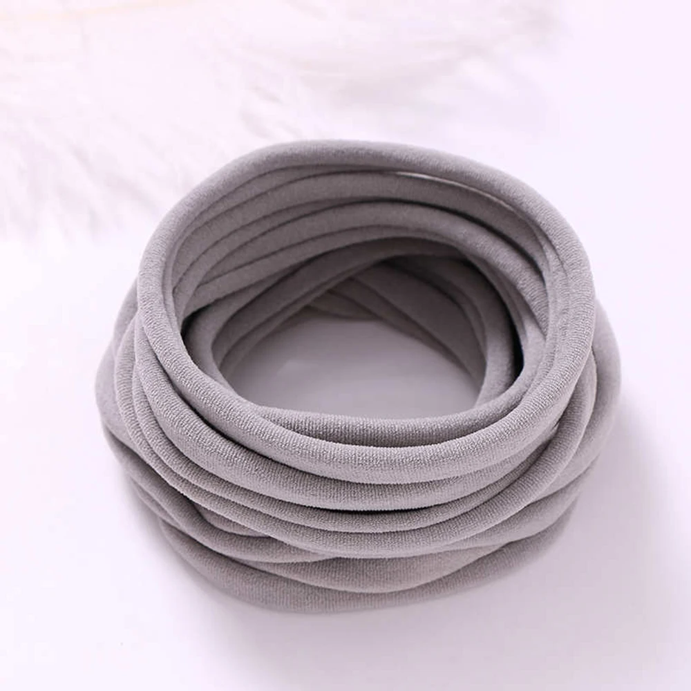 100 Teile/los Baby Mädchen DIY Stretchy Dünne Nylon Mädchen Elastische Abendessen Weiche Stirnband Baby Zubehör Infant Kopfbedeckungen Baby Artikel – Detail 7