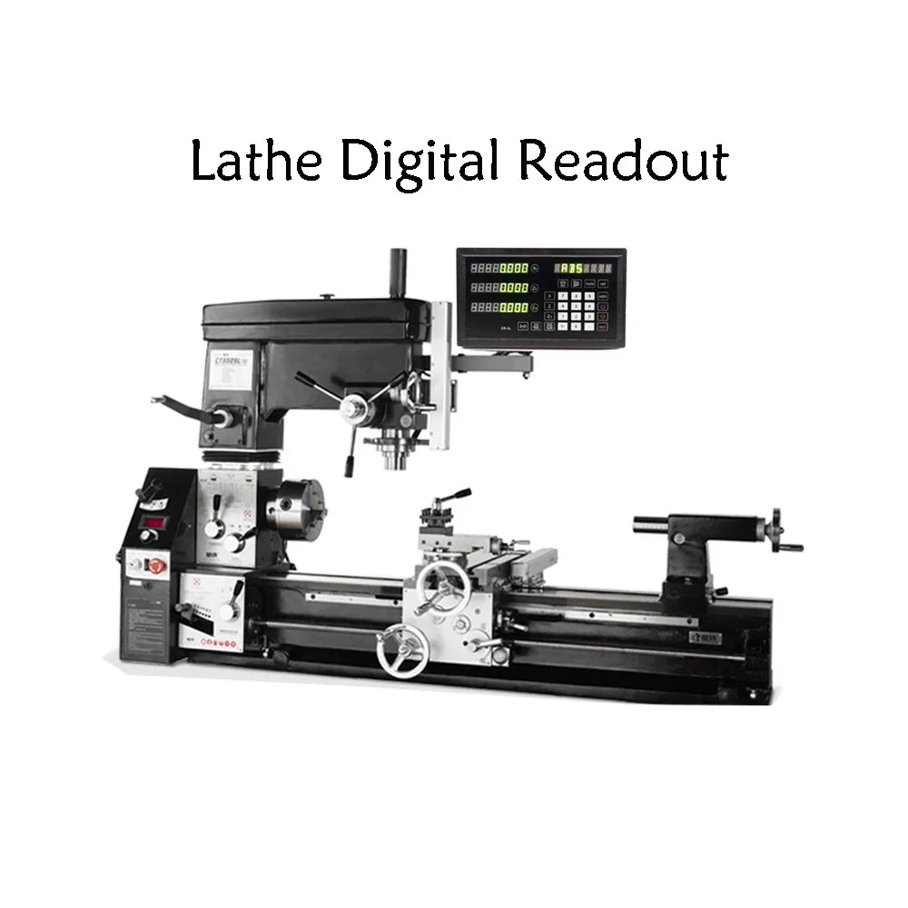 Fivetecnc Lathe DRO 3 axis Digital Readout Monitor Suit to SINO SINPO Ditron Easson Fivetecnc Linear Scale Encoder