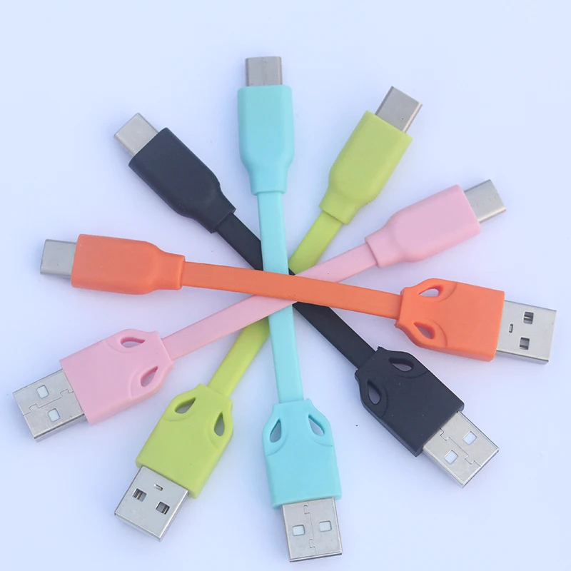 10ซม.ประเภท C ถึง USB2.0สั้นข้อมูลและชาร์จสายสำหรับ Type C To USB 2.0ข้อมูลและชาร์จสาย