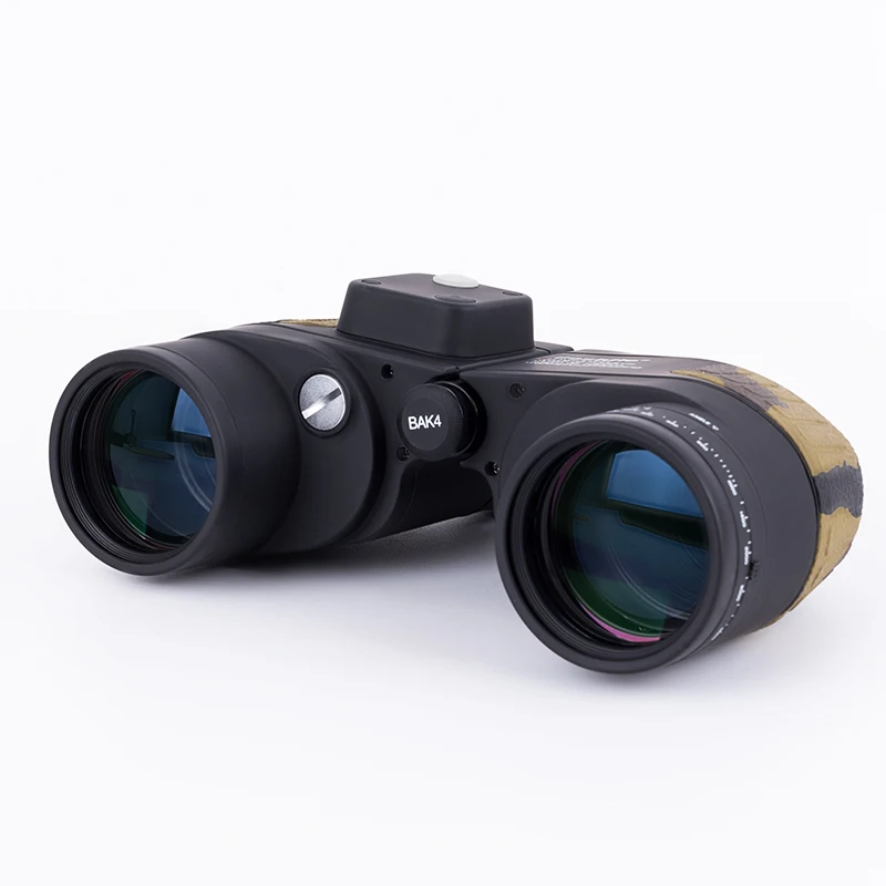 Boshile 10X50 HD High Power Binoculars With Rangefinder Compass Military Nitrogen Waterproof Telescope for Hunting Bird Watching