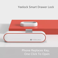 New XiaomiYoupin YEELOCK Smart Drawer Cabinet Lock Keyless Bluetooth APP Unlock Anti-Theft Child Safety File Security