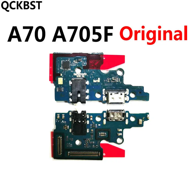 

For Samsung A70 A705F Micro USB Charger Dock Connector Charging Port Microphone Flex Cable Replacement Parts