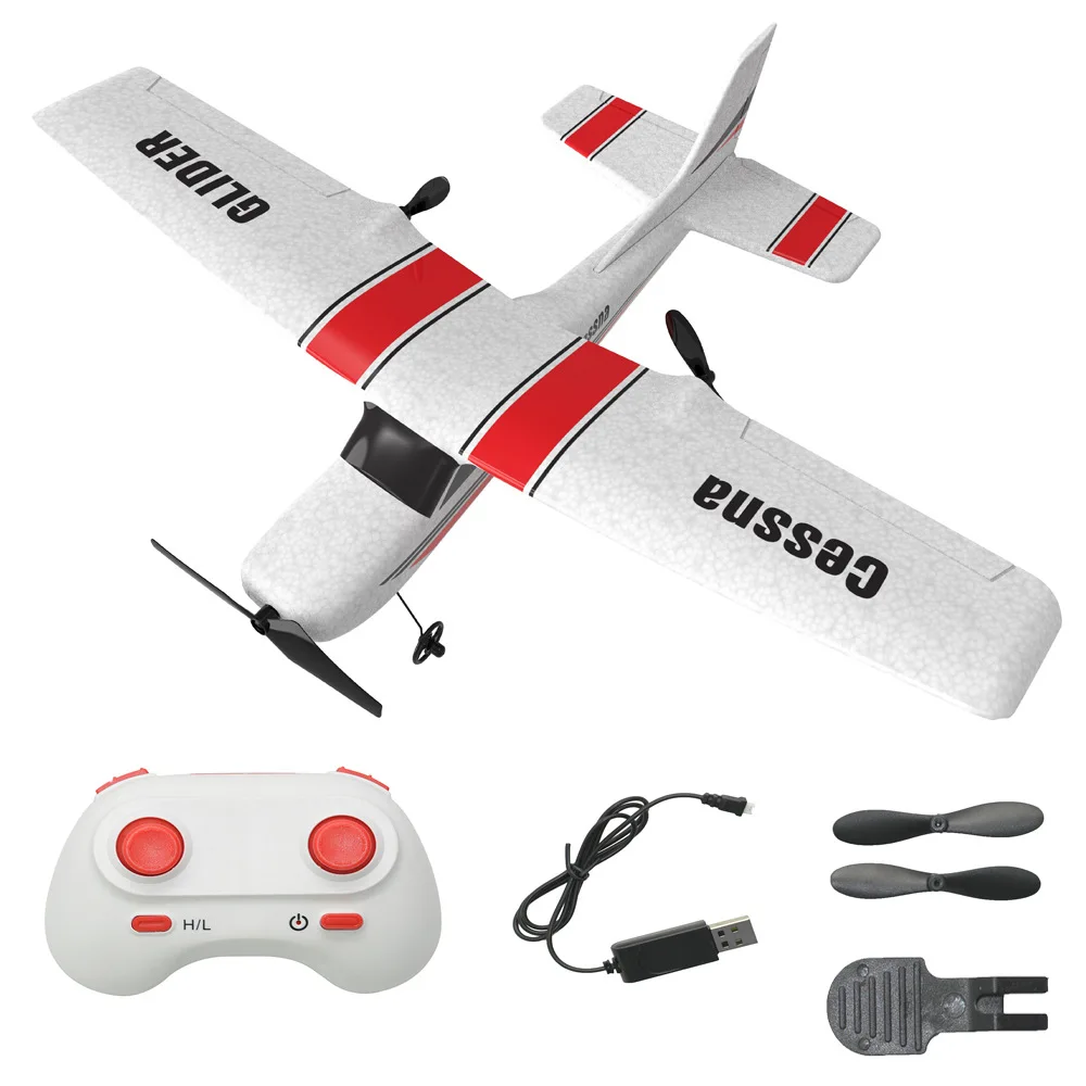 

RC Plane EPP Foam Glider RC Airplane Gyro 2.4G Remote Control Wingspan Cessna 182T Outdoor Fixed Wing Aircraft Toys for children