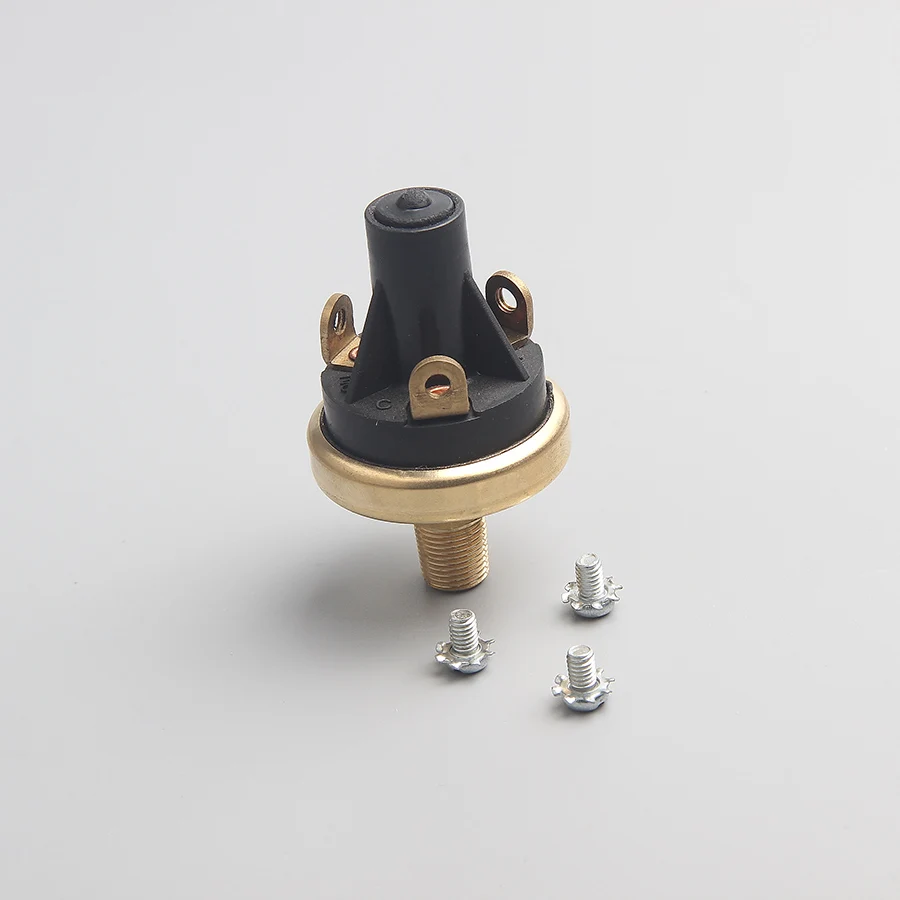 1PC Vehicle Pressure Sensor Switch Copper Air Pressure Switch  0.18MPA 1/8NPT Thread 10MM Automobile Accessories