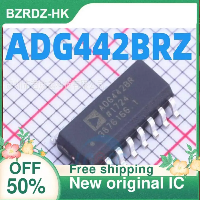 

5 шт. ADG442BRZ ADG442BR ADG442 SOP-16 новый оригинальный IC