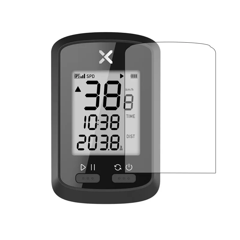 الزجاج المقسى طبقة رقيقة واقية الحرس ل XOSS G/G زائد دراجة الدراجات لتحديد المواقع الدراجة شاشة كمبيوتر واقي للشاشة غطاء الملحقات