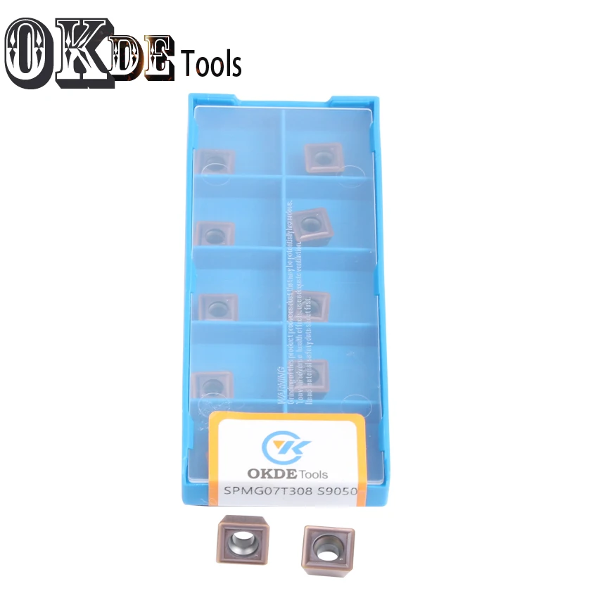 U trapano inserti SPMG050204 SPMG060204 SPMG07T308 SPMG090408 SPMG110408 SPMG110408 U trapano in acciaio inox inserto In Metallo Duro lama