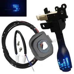 Steering Wheel Cruise Control Switch with blue light For Toyota Hilux Revo Fortuner SR5 M70 M80 84632-34011 45186-0K120-C0 2015