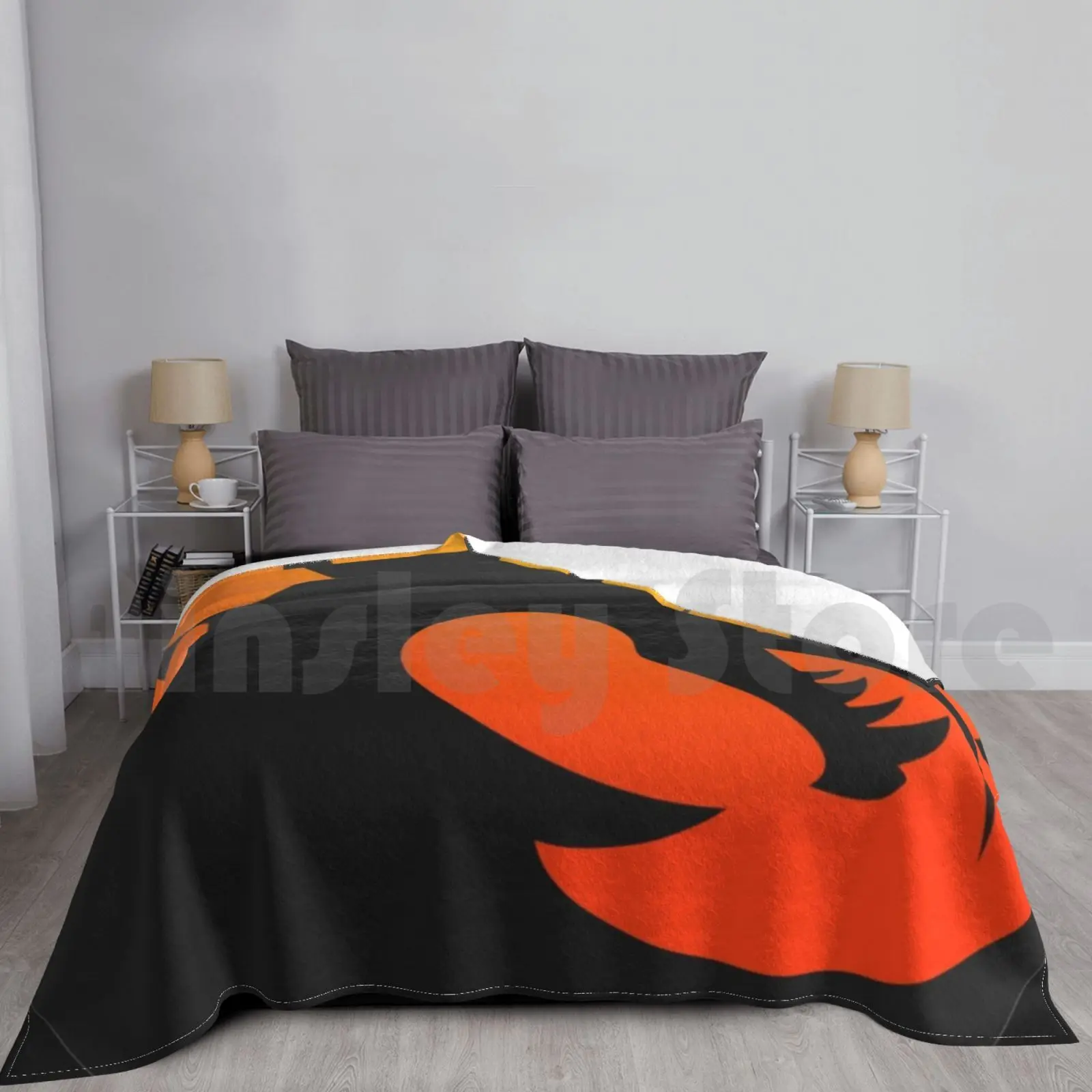 Dragon Fire Blanket For Sofa Bed Travel Dragon Chineese Dragon Vintage Bearded Plush