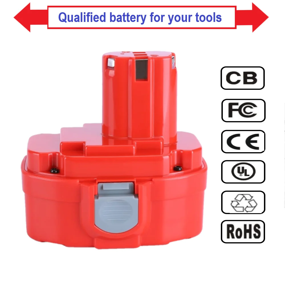 18V PA18 Recarregável 4500mAh Da Bateria ferramenta de Poder Para Makita 1822 1823 1834 1835 192827-192829-9 3 193159-1 193140-2 193102-0