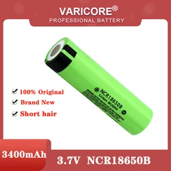 VariCore 100% New Original NCR18650B 18650 3400 mAh Li-ion Rechargeable battery For Flashlight batteries