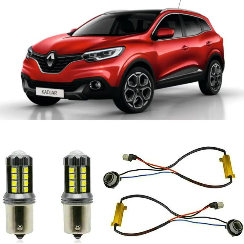 

Fog lamps for RENAULT KADJAR HA HL (2015.6 - Stop lamp Reverse Back up bulb Front Rear Turn Signal error free 2pc