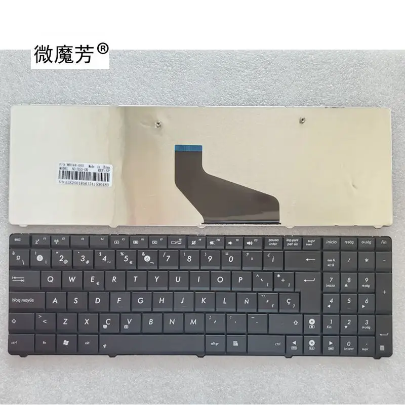 SP Laptop Keyboard for ASUS  K53U K53T X53U K53Z K53B K53BR X53BY K53TA K53TK K73BY K73T K73B K73TA X73B X73CBE K53BY K73Y