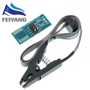 وحدة مبرمج EEPROM Flash BIOS USB ، CH341A ، 24 ، سلسلة 25 ، SOIC8 ، SOP8 ، مشبك اختبار ل EEPROM 93CXX ، 25CXX ، 24CXX ، 1 قطعة أعلى 8 مبيعات مسجل Eprom - رقم 6