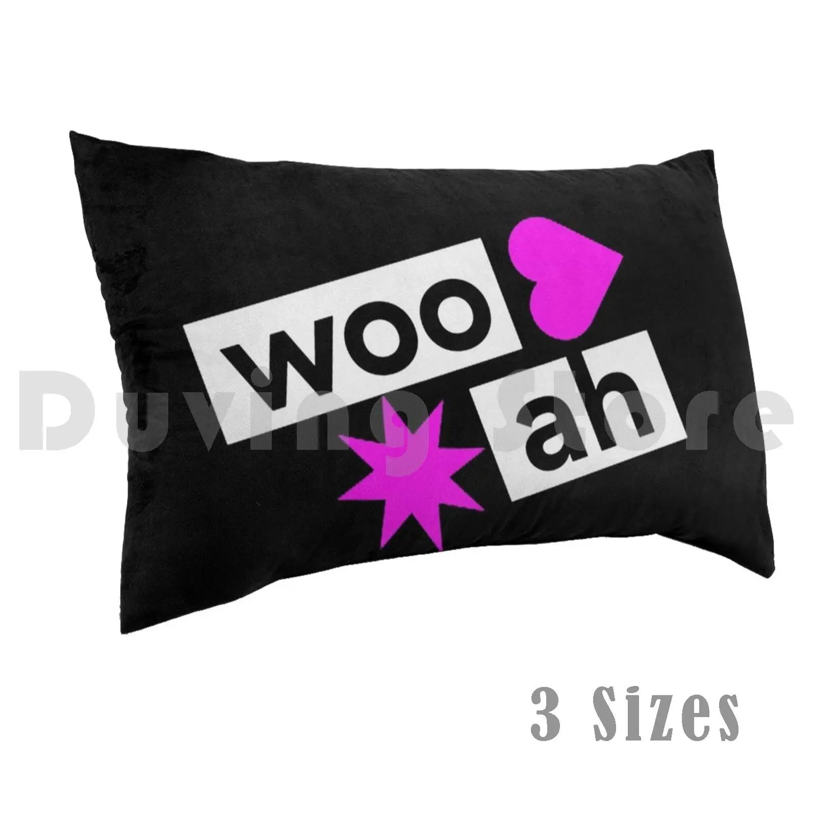 Woo! Ah! Pillow Case 20*30 Inch Woo Ah Wooah Red Velvet Kpop K Pop Jpop J Pop ? ? Exclamation Revealed Woo