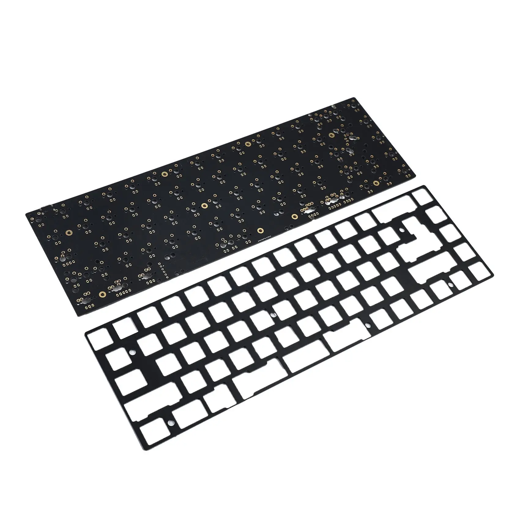 65% 68 PCB Plate Fully Programmable Underglow RGB PCB Aluminum Plates For ZJ68  YMD68 Tofu 68 Tofu65 ZJ68 Mechanical Keyboard