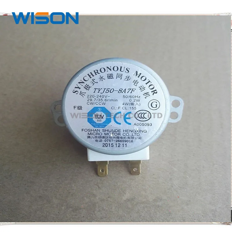 1pcs TYJ50-8A7 TYJ50-8A7F General 50TYZ-0.1F1 pole permanent magnet synchronous motor