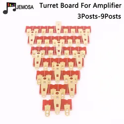 3Post~9Post Turret Board Gold Plated DIY Project Audio Strip Board Tag Board Terminal Lug Board For Vacuum Tube Amplifier