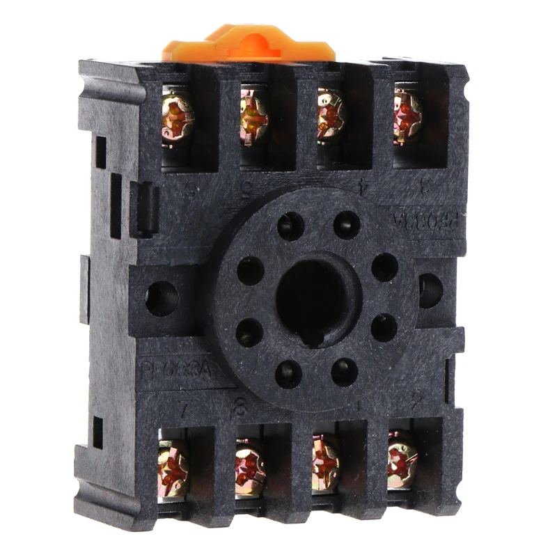 2025 New 0-60 seconds/minutes Power On Delay Timer Time relay w socket base AC 220V AH2-Y