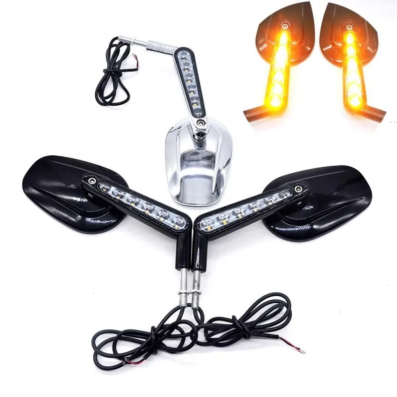 

for 09-17Harley VROD VRSCF LED Front Turn Signal Motorcycle Rearview Mirror Modified Harley Retroreflector