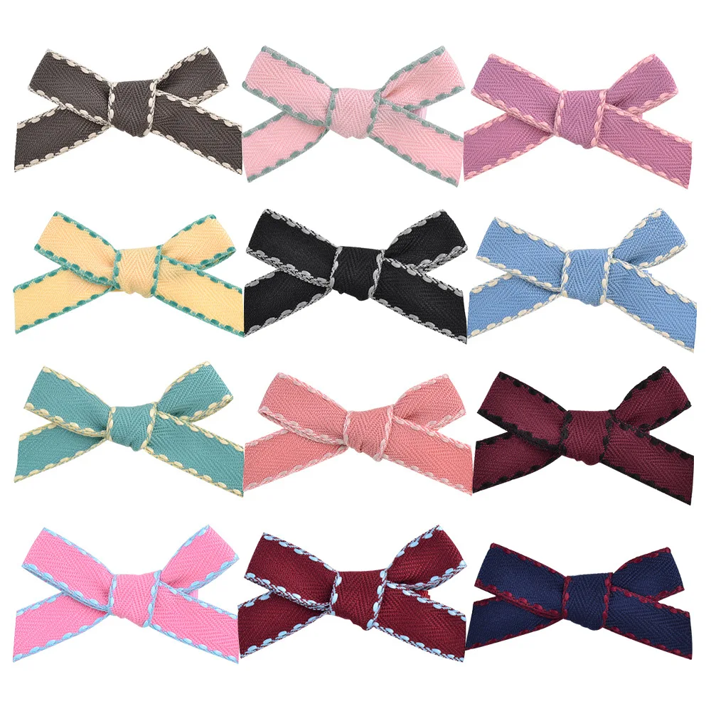 

Ruoshui Kids Bowknot Hairpins Sweet Barrettes Hair Bow for Girls Hair Clips Hairgrips Headwear Children Hair Accessories