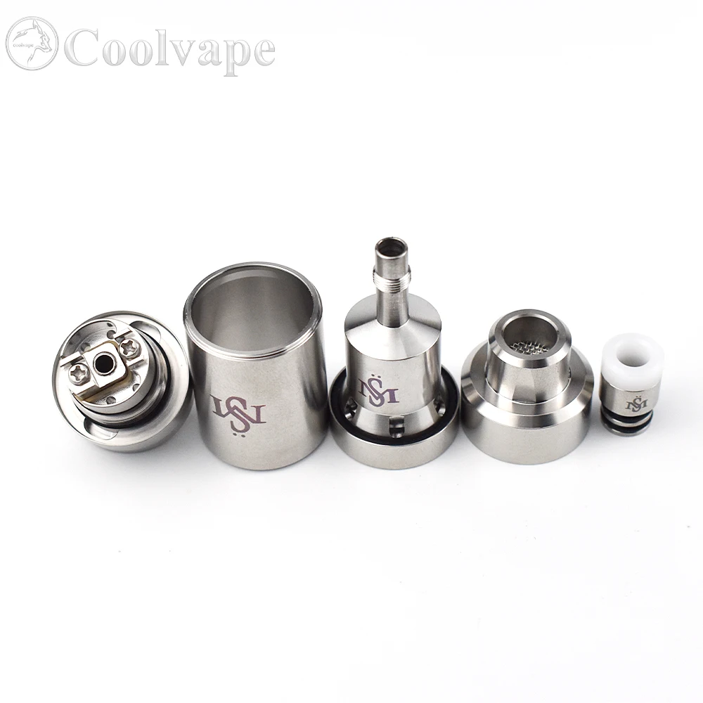 Kayfun v5 rta serbatoio 22mm 5.0ml flusso d'aria aspirazione regolabile 316ss Atomizzatore vape ricostruibile vs kayfun v6 rta kayfun Prime MTL RTA