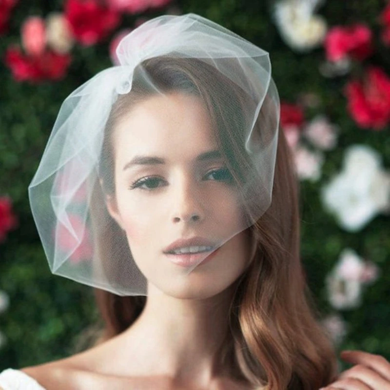 Bridal birdcage veil birdcage blusher tulle bridal birdcage veil tulle veil wedding accessories