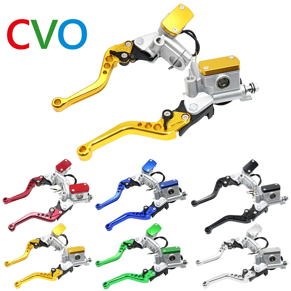 CVO Hydraulic Clutch Brake Master Cylinder Pump Motorcycle Handle Rod 7/8 