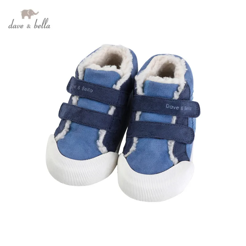 DBX15265 Dave Bella winter baby boys fashion letter shoes new born boy casual shoes