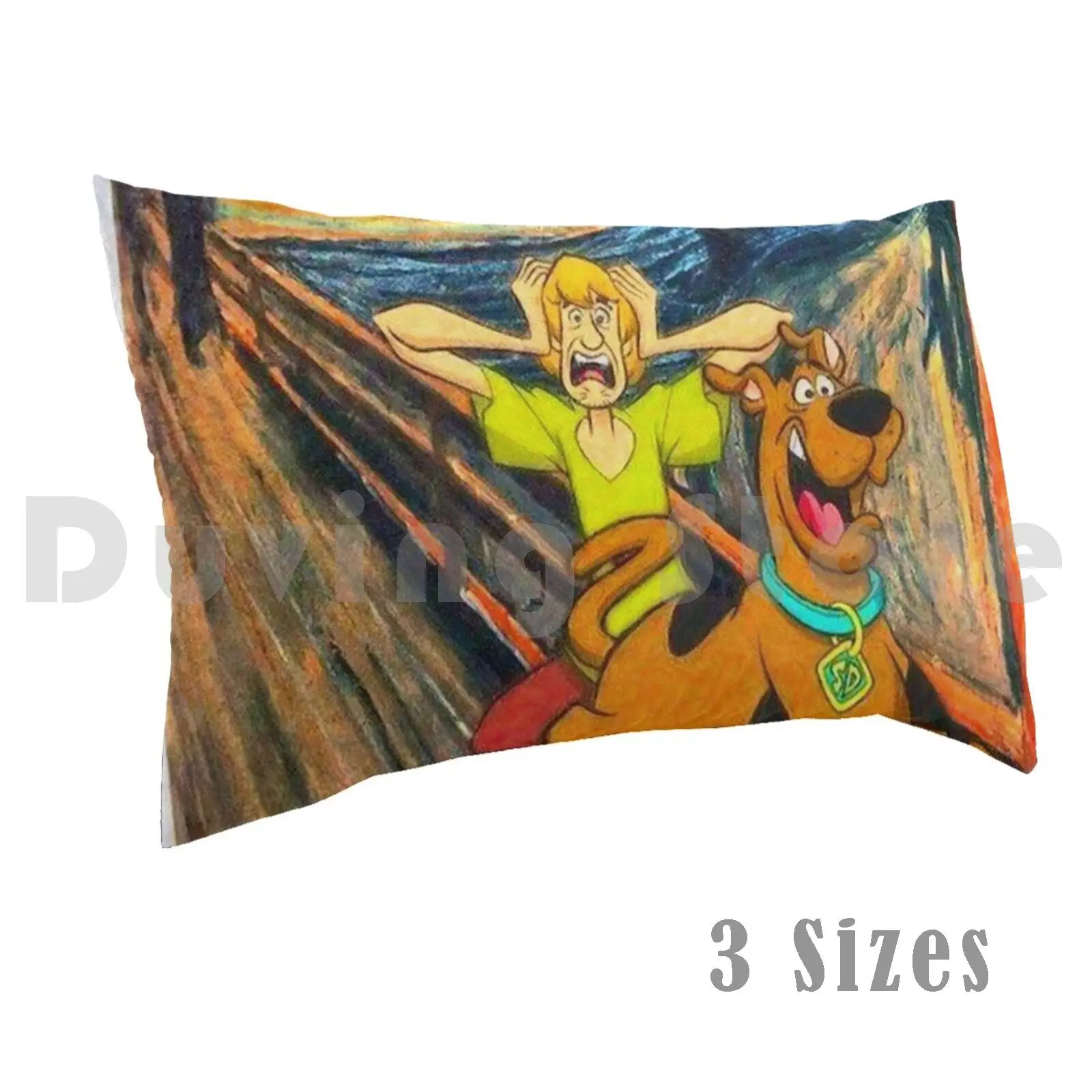 Pillow?case Copy Of Illustration , Night Oil Of A Picture. Starry Sky. Pet Story. Dog. Abstract Illustration Template