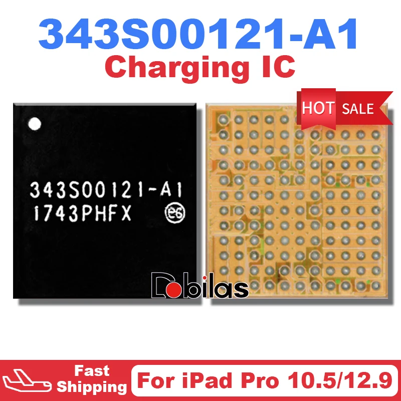 1Pcs 343S00121 343S00121-A1 For iPad Pro 10.5 12.9 Second Genaration 2017 A1701 Charging IC BGA Integrated Circuits Chip Chipset