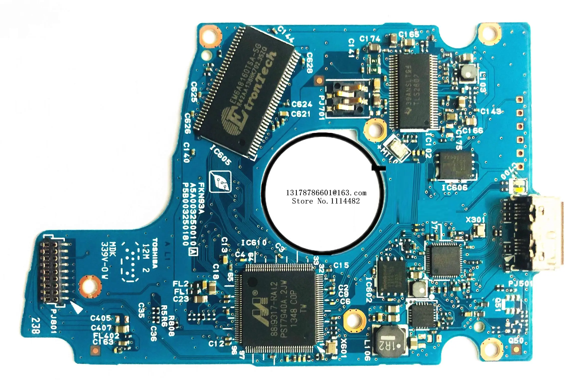 G003250A 100% Originale HDD PCB circuito di disco rigido del notebook scheda di interfaccia USB circuito BIOS G003250A